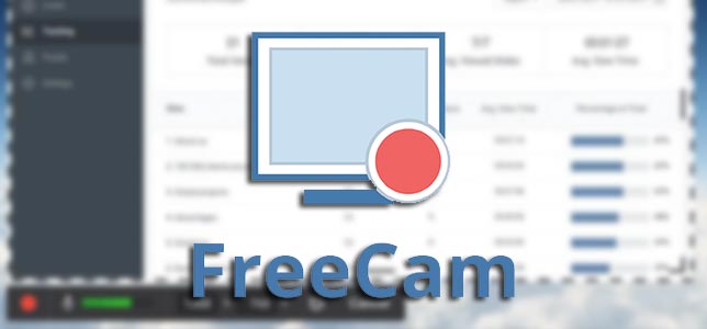 Free Cam - Ücretsiz Ekran Kaydedici
