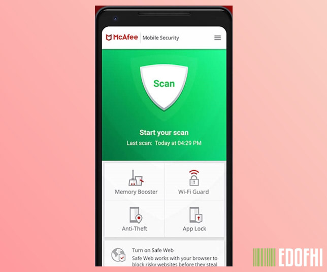 en iyi virüs temizleme programı android - Mcafee
